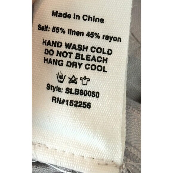 Avec Les Filles Jumpsuit Women's Size Medium Mineral Gray Sleeveless Button Up - Picture 9 of 10